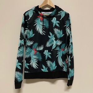 Carbon Tropical Athletic Hoodie